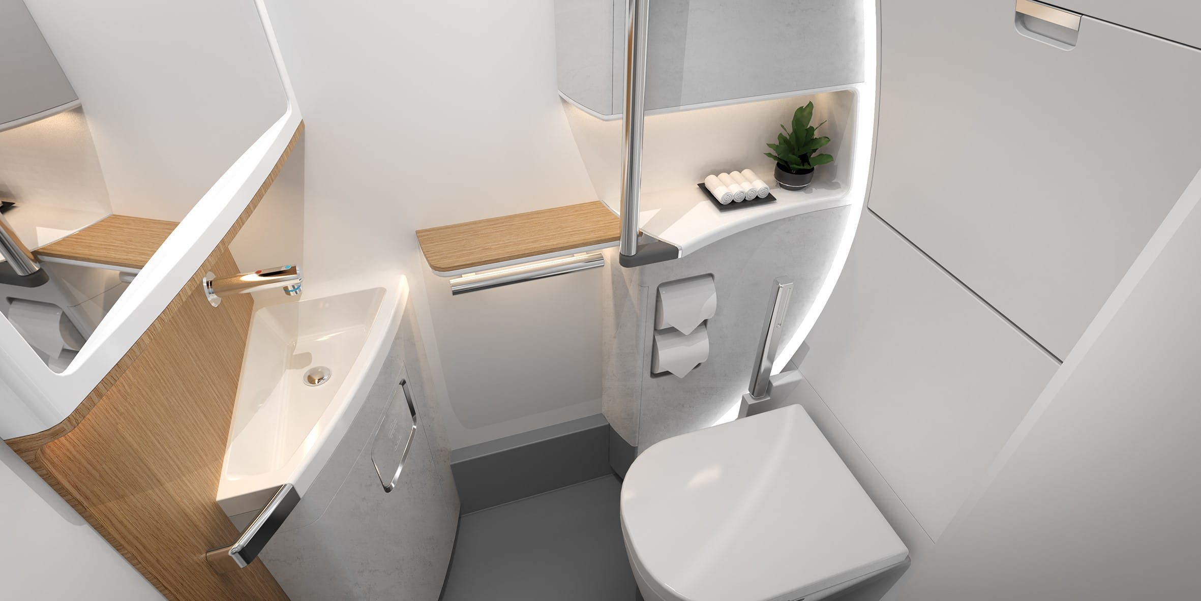 ST Engineering and Acumen Design Associates have partnered to announce the launch of ACCESS, a new aircraft lavatory to offer passengers with reduced mobility (PRM) more space.