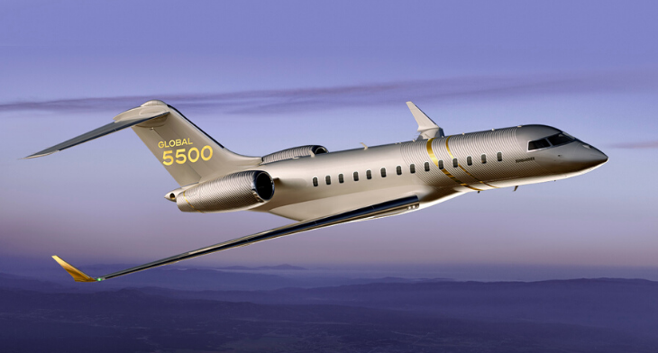 Bombardier’s long-range Global 5500 business jet has entered into service