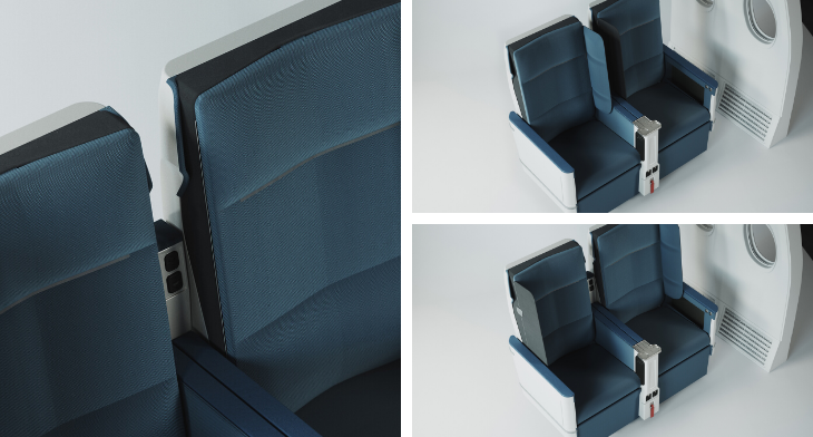 Safran has signed an exclusive partnership with Universal Movement to bring the Interspace seat range to market.