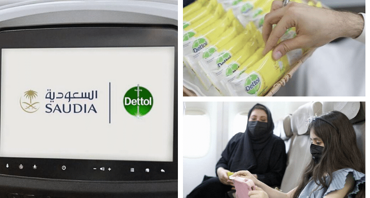 Saudia has launched a partnership with Dettol Arabia to help its guests as well as cabin crew access industry leading hygienic products throughout flights. With immediate effect, Dettol will provide hygiene products such as wipes to all on-board before expanding to other areas including aircraft hygiene.