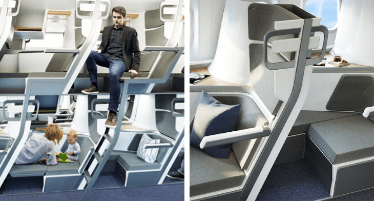 San Francisco startup Zephyr Aerospace has unveiled its concept for combining a lie-flat seat with social distancing rules for premium economy passengers on widebody aircraft.