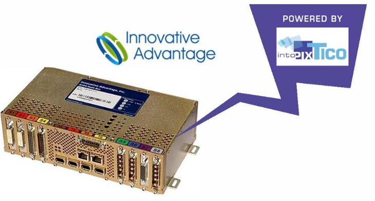 Innovative Advantage has integrated intoPIX’s TICO RDD35 technology in its AVDS - Audio Video Distribution System