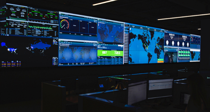 Satcom Direct's new upgraded NOC in Melbourne, Florida