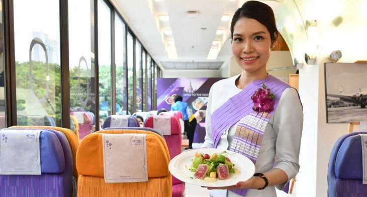 THAI Catering offers in-flight meals at THAI Airways HQ