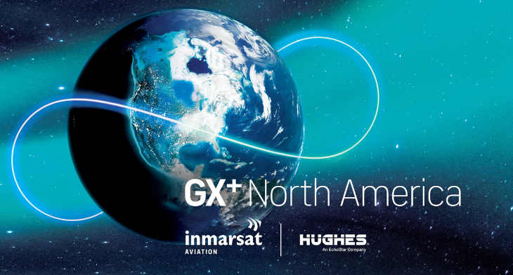 Inmarsat and Hughes launch GX+ North America IFC solution