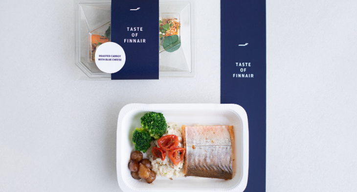 Taste of Finnair meal packaging