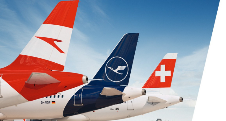 SWISS, Lufthansa and Austrian Airlines tail fines