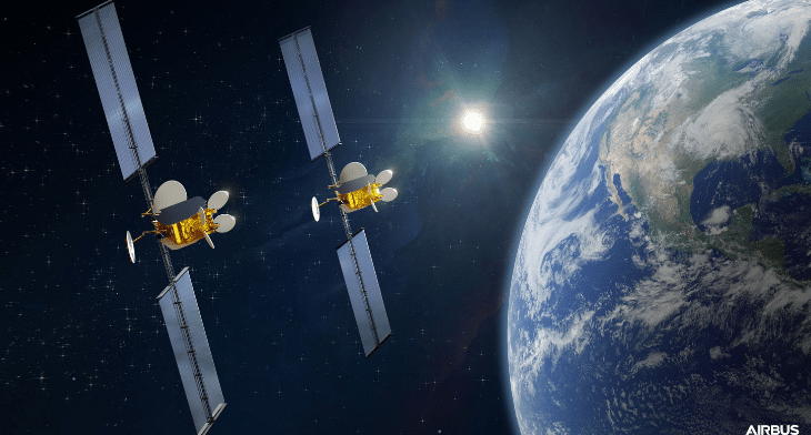 Airbus has signed a contract with Intelsat to build two OneSat satellites operating in multiple frequency bands for Intelsat’s next-generation software-defined network. The contract was signed on 31 December 2020.
