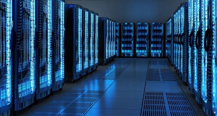 Computer Servers in a data center
