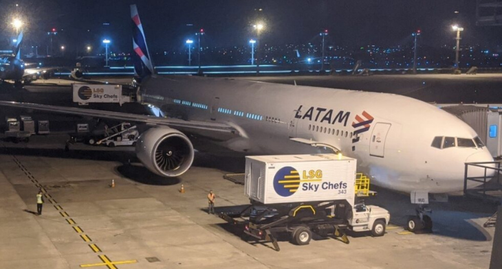 LATAM Airlines has awarded its domestic catering business in Brazil to LSG Sky Chefs.