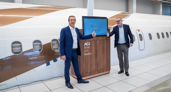 Airbus Corporate Jets (ACJ) and Latécoère Interconnection Systems have signed a partnership agreement to develop a new and unique In-Flight Entertainment (IFE) technology based on LiFi (Light Fidelity).