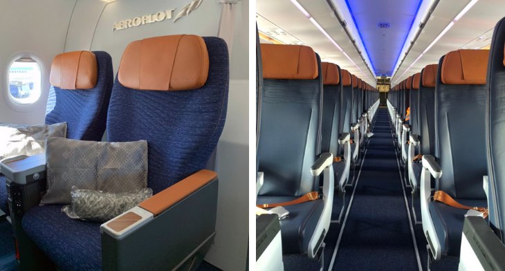 Aeroflot’s new Airbus A320/321 fleet is to be fully equipped with Recaro seating.