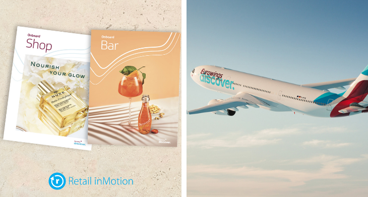 Retail inMotion (RiM) is collaborating with Eurowings Discover, Lufthansa Group’s new leisure airline, to deliver food and beverage and boutique products to its passengers.