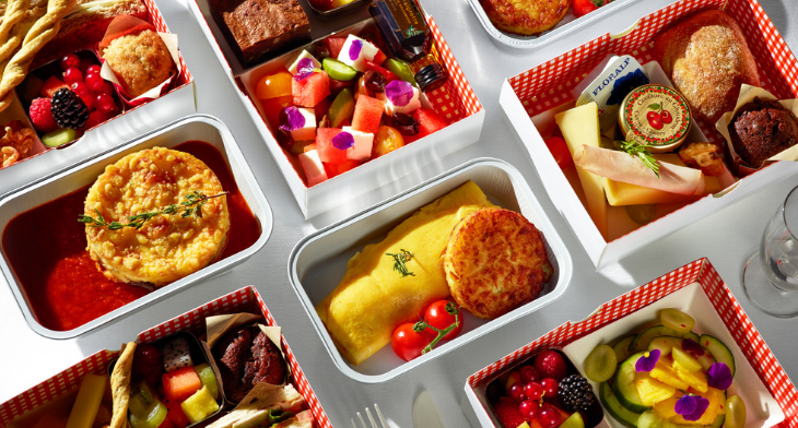 Swiss airline Helvetic Airways has introduced a new in-flight culinary experience “that combines quality, freshness and Swissness all in one”