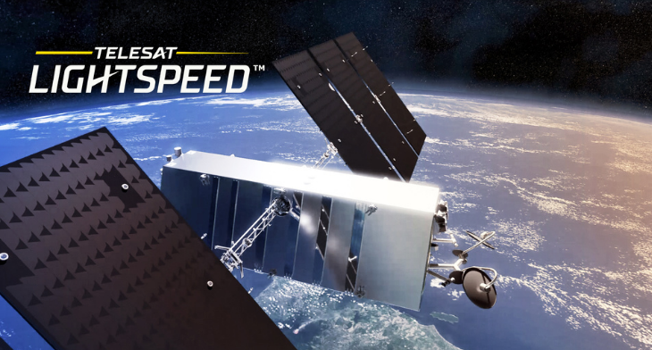 Telesat Lightspeed LEO satellite broadband network.