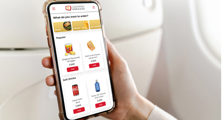 Iberia Express Retail On Board has been digitised by Immfly and DO & CO.