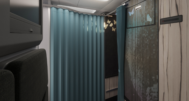 JPA Design cabin designs for the Airbus A321neo fleet of China Airlines.