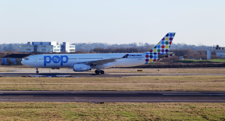 UK start-up airline flypop is bringing its second aircraft into service for cargo operations