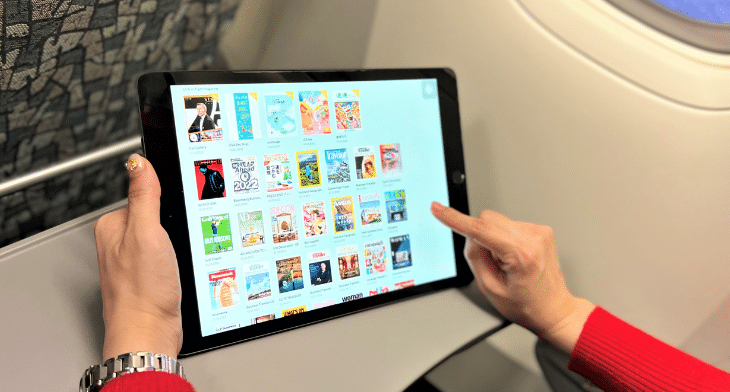 EVA Air has accelerated development of its digital reading services