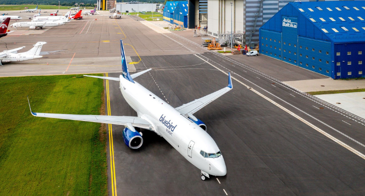 AviaAM Leasing delivers one more B737-800 Boeing Converted Freighter to the lessee - Bluebird Nordic