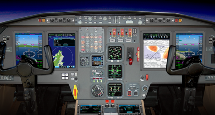 falcon2000 EX Universal Avionics