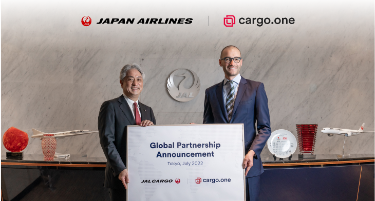 cargo.one and Japan Airlines Cargo partnership