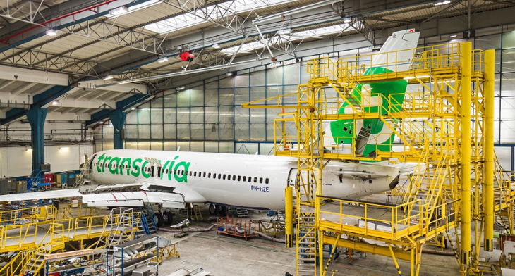 Transavia Airlines maintenance