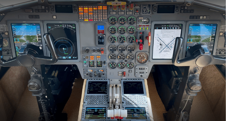 Dassault Aviation Completes STC for Falcon 900 InSight Display System