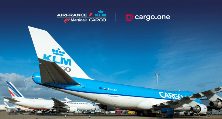 cargo.one and Air France KLM Martinair Cargo today unveiled a partnership