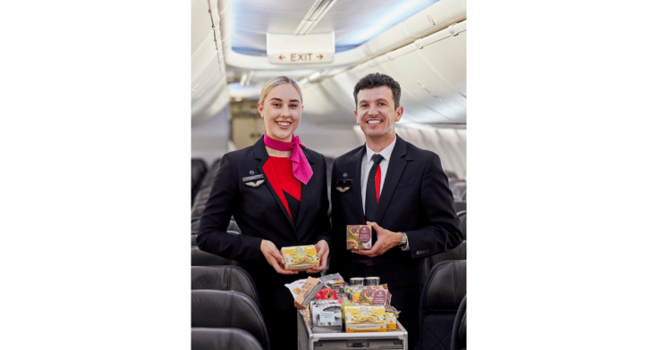 Qantas rolls out new domestic Economy Class menu
