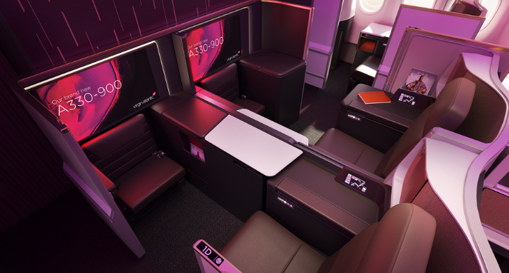 A highly customised version of Thompson Aero Seating’s VantageXL First fully flat-bed seat has entered into revenue service with Virgin Atlantic