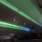 Finnair's long-haul Northern Lights lighting experience 2
