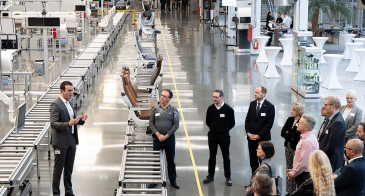 RECARO Aircraft Seating Celebrates Streamlined Design For Final Assembly Line With Inauguration Event