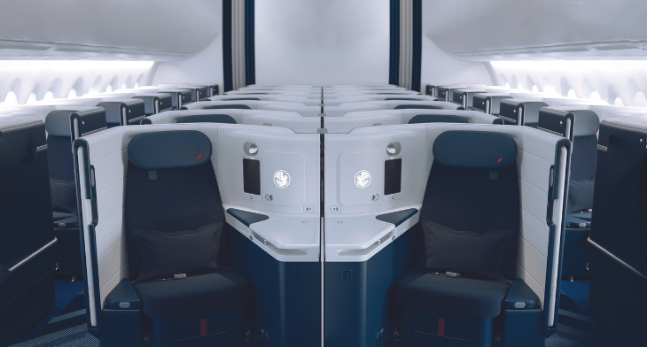 STELIA Aerospace and Air France unveil the company’s new Business seat