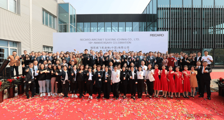 RECARO celebrates 10 years in China