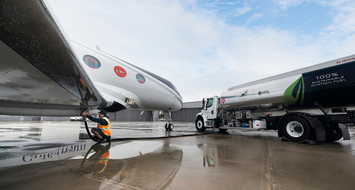 GULFSTREAM COMPLETES WORLD’S FIRST TRANS-ATLANTIC FLIGHT ON 100% SUSTAINABLE AVIATION FUEL