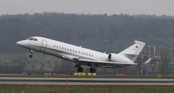 SD equips first delivered Dassault Falcon 6X with “nose-to-tail” connectivity