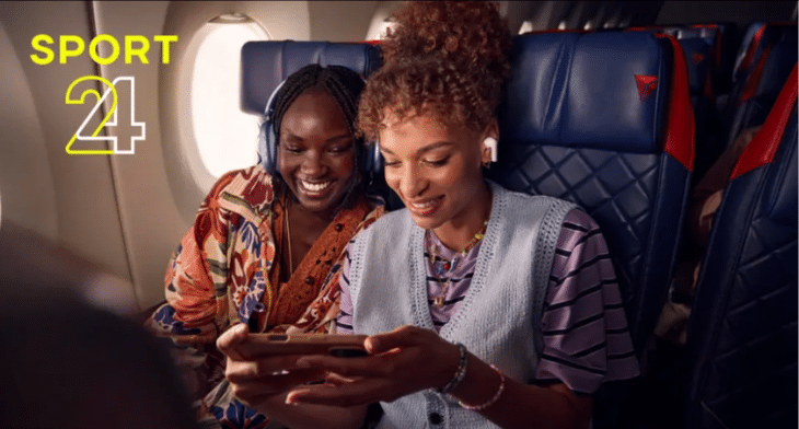 Delta partners with Sport 24 to offer 24/7 live sports on international flights